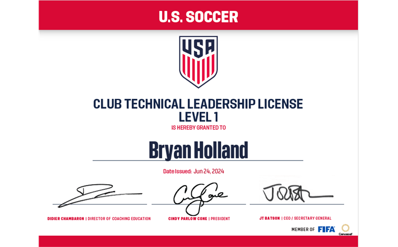 Club leaders trained by US Soccer